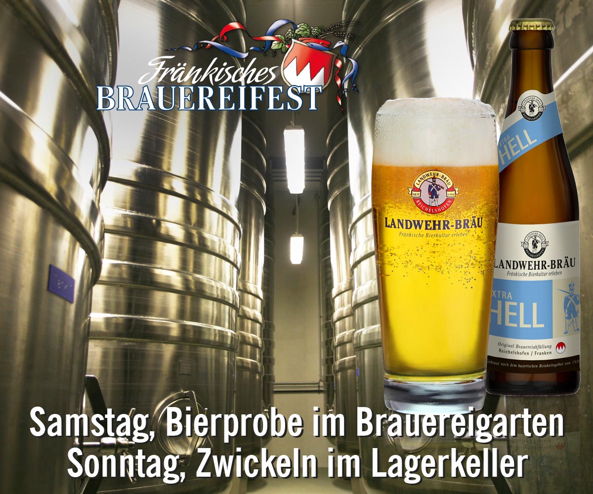 Bierprobe Brauereifest