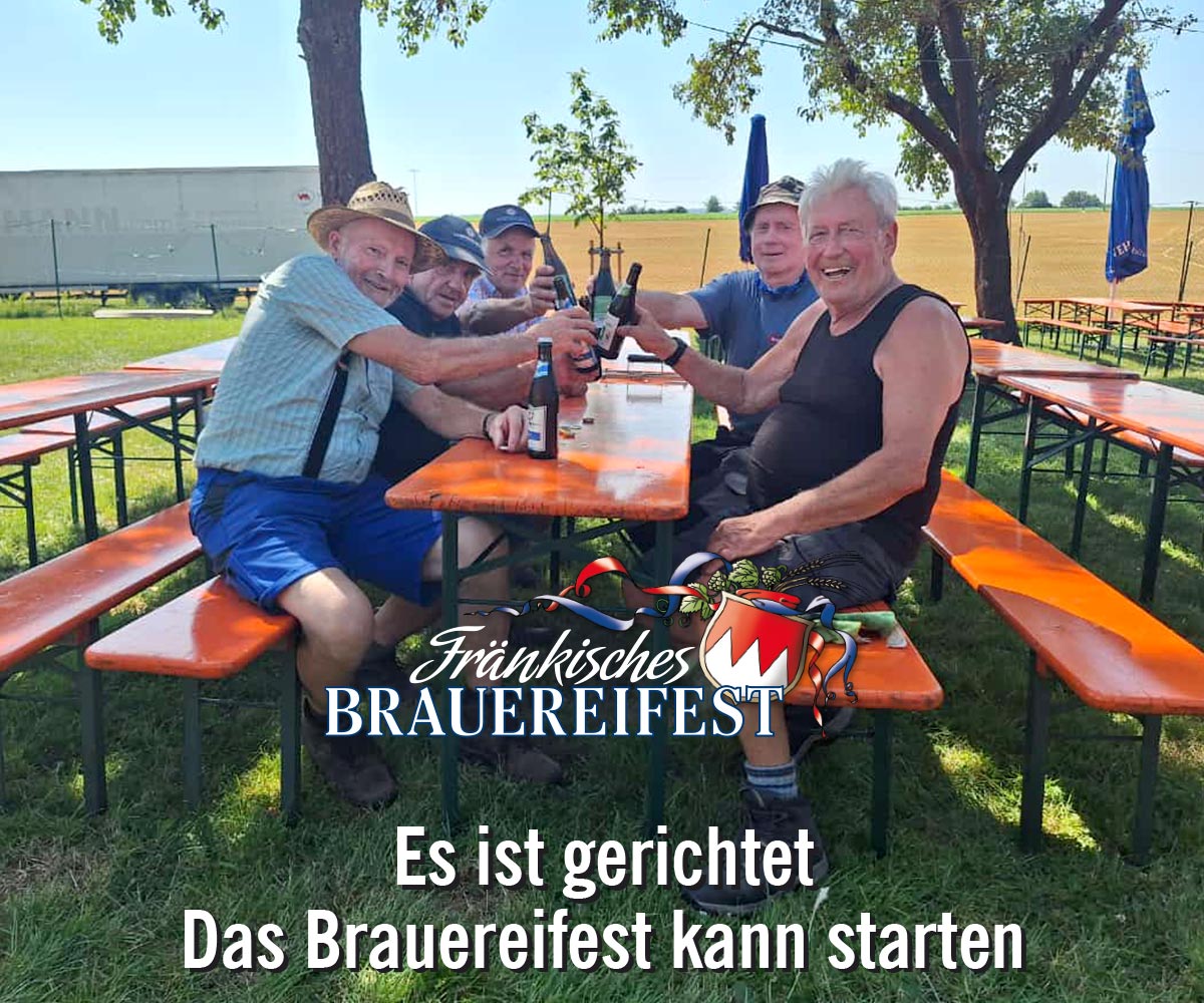 Brauereifest Es ist gerichtet